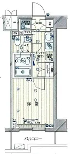 壱番館【3階】の間取り