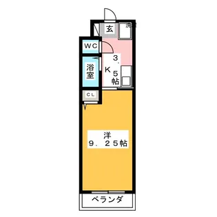 サンパティークII【2階】の間取り