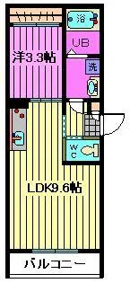 REGALESTさいたま新都心【2階】の間取り