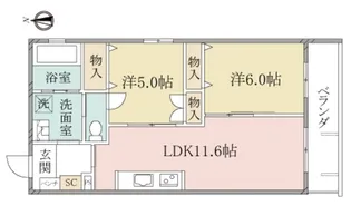 (シニア限定)ヘーベルヴィレッジ練馬ASAHIDAI【1階】の間取り