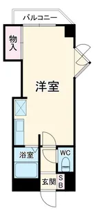 メゾンアサヒI【4階】の間取り