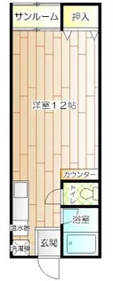 Jフラット【2階】の間取り