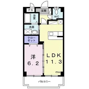 ブローテ ガーデン【4階】の間取り