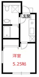 GRACE OMORI-SOUTH【3階】の間取り