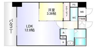 GALA PLATINUM COURT【11階】の間取り