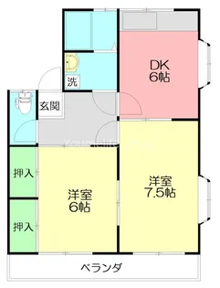 コーポM【2階】の間取り