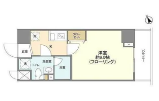 メインテラス上野【11階】の間取り