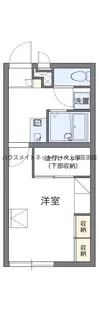 レオパレスフィオーレ【1階】の間取り
