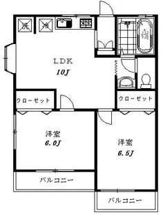 グレース玉川台【2階】の間取り