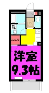 ブルージュ【1階】の間取り