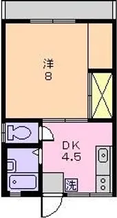 ソアーハイツ【1階】の間取り