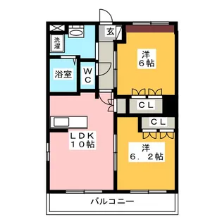 ルーラルパレス【2階】の間取り