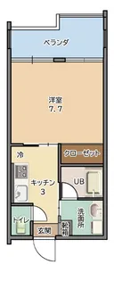 トーマス沖縄東II【10階】の間取り