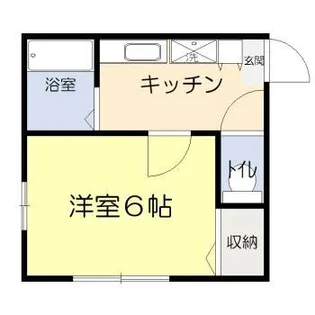 スコーレアジサイ【1階】の間取り