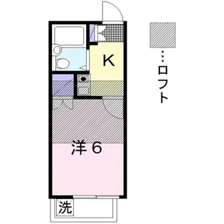 プラスコート代官四丁目【2階】の間取り