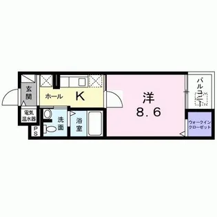 K.OレーベンII【3階】の間取り