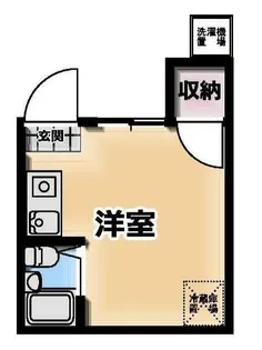 中野ハイランド【1階】の間取り