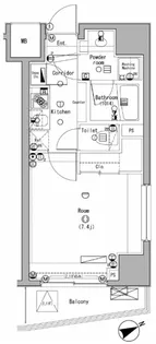 L-Flat三田【11階】の間取り