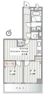 染井ハウス【3階】の間取り