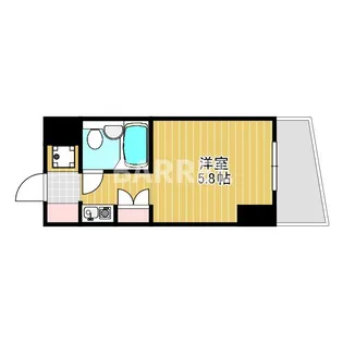 カルムWEST【2階】の間取り