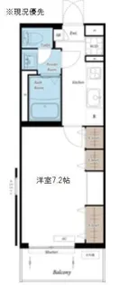 ヴィラ綱島【2階】の間取り