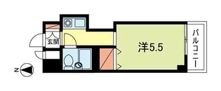 トップ東高円寺【1階】の間取り