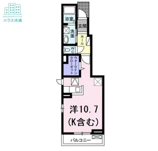 ソレアードV【1階】の間取り