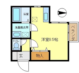bud柿の木【1階】の間取り