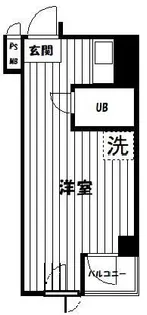 セントヒルズ清水橋【3階】の間取り