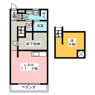 Solid【2階】の間取り