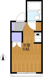 コーポフジサワ【2階】の間取り
