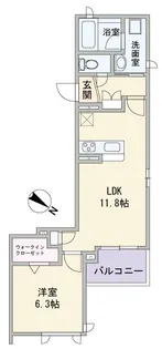 Vie Nouvelle III【2階】の間取り