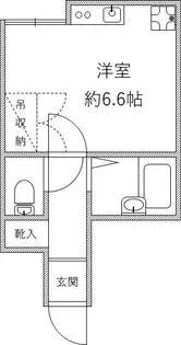 ランドプレックス三軒茶屋【1階】の間取り