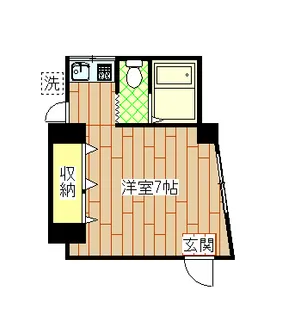 池ヶ谷ビル【2階】の間取り