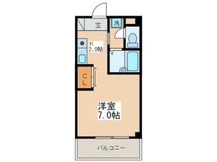 メゾン北里【3階】の間取り