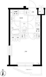ルーブル川崎宮前平【4階】の間取り
