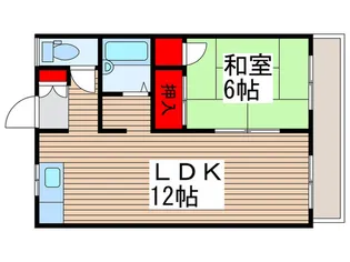 チャピーハイム【2階】の間取り