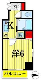 プレステージ錦糸町【6階】の間取り