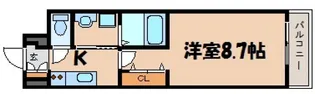 エスポワール鶴江 C【2階】の間取り
