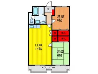 スペース21【2階】の間取り