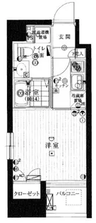 ヴェルステージ大塚【5階】の間取り