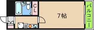 平田マンション【7階】の間取り