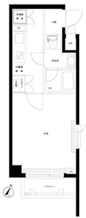 ルーブル学芸大学七番館【7階】の間取り