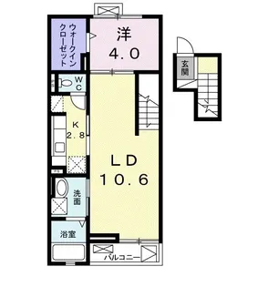 プログレス【4階】の間取り