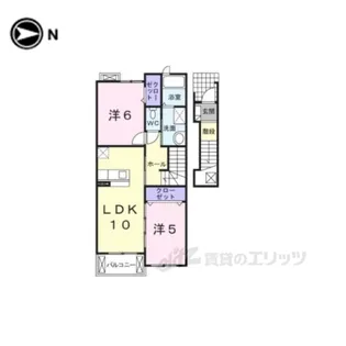 フラワーパーク【2階】の間取り