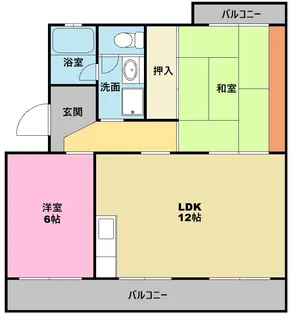 コンフォートシバタI【3階】の間取り