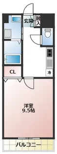 グラン・ド・ロゼ【4階】の間取り
