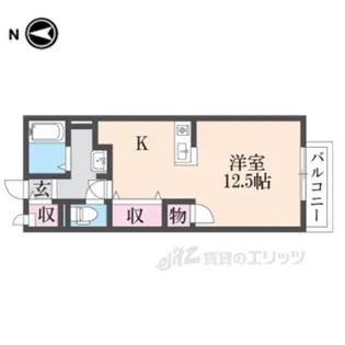 アンシャンテ宮の森1【1階】の間取り