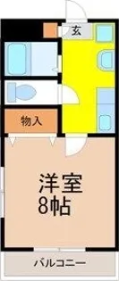 グリーンハイツ2【1階】の間取り
