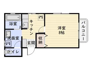 SANTA STAGE【5階】の間取り